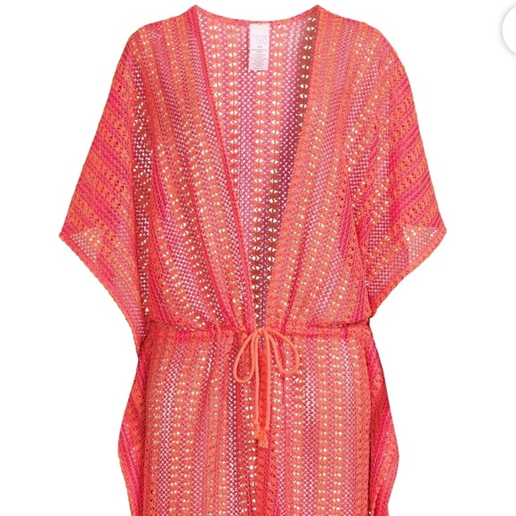 Time and Tru Sweaters - Time and Tru Women’s Tie- Front Crochet Cardigan